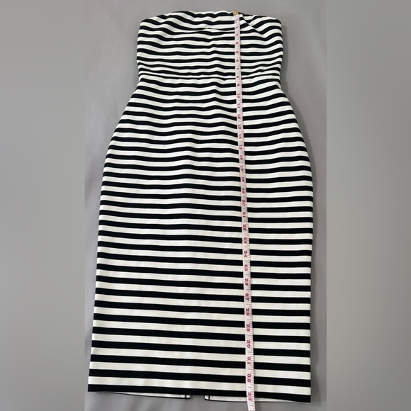 EXPRESS Stretch Knit Stripe Tube Dress Sz 6 - Picture 7 of 12